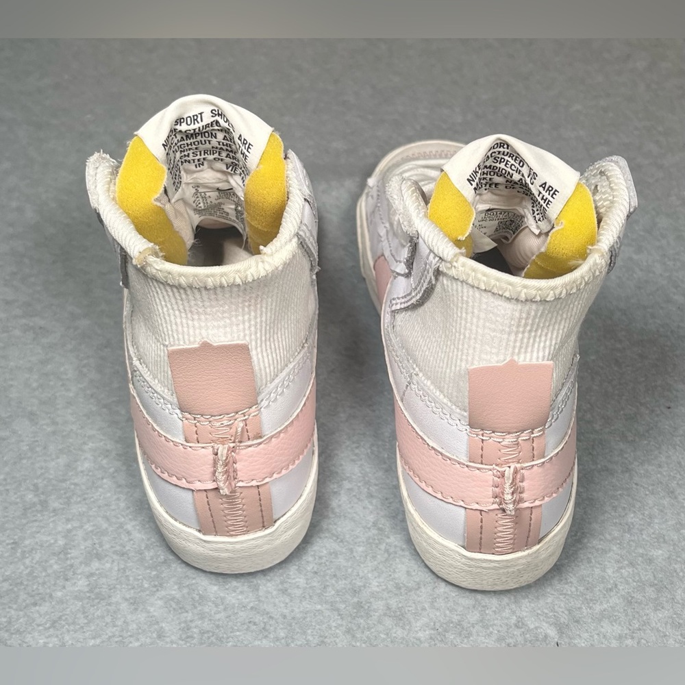 Nike | Blazer Mid 77 Jumbo | White Atmosphere Pink | US Women's Size 5 - Picture 4 of 8
